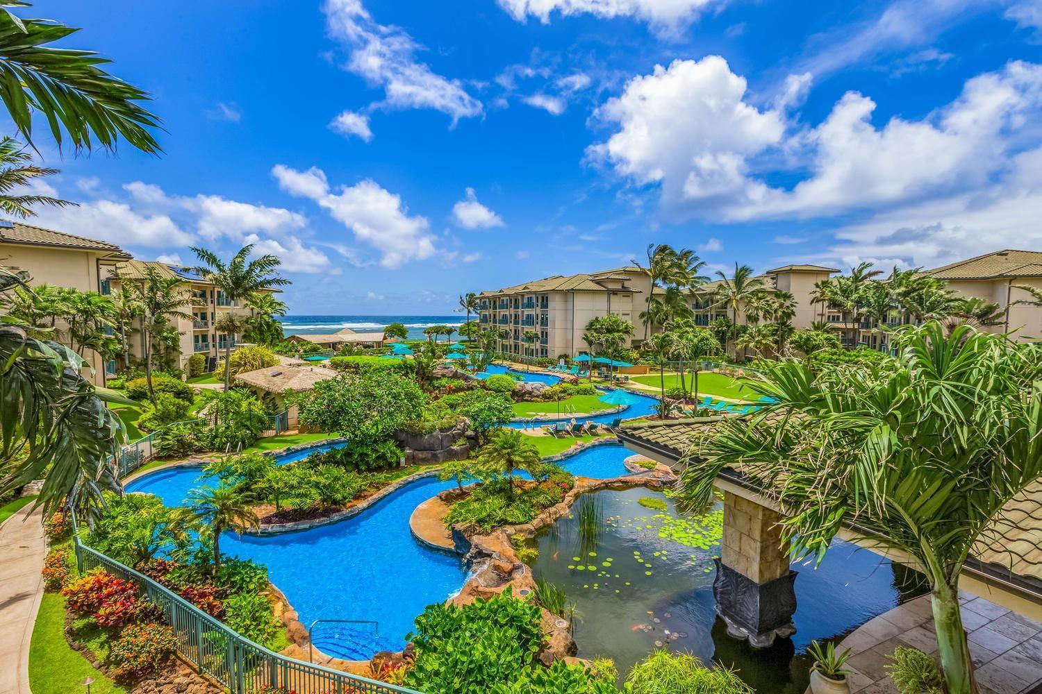 Waipouli Beach Resort Penthouse Beautiful Oceanview Aloha! Ac Pool Kapa'a Ngoại thất bức ảnh